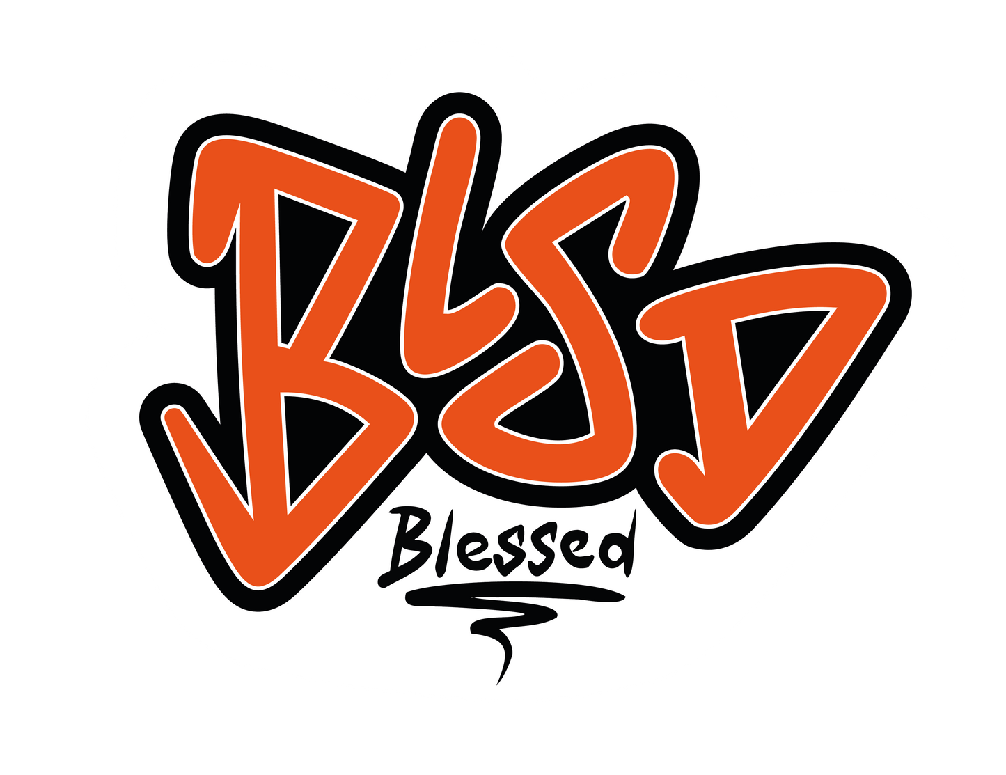 BLESSED (STICKER)